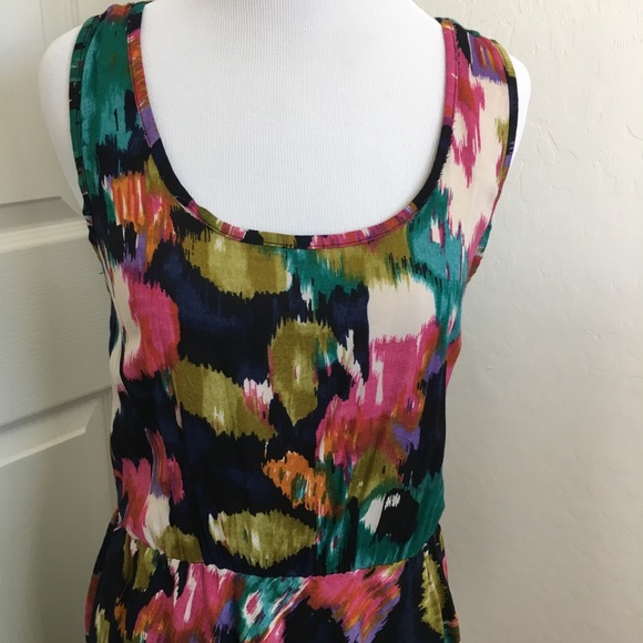 NWT Angie Watercolor Dress - Picture 2 of 7